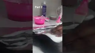 Part 2 Test bleaching my Raw Indian hair! #atlanta #bundles #rawindianhair #bundles
