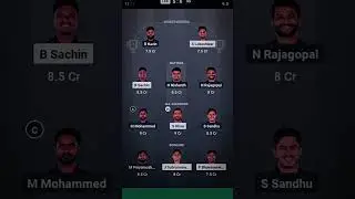 LKK VS SS TNPL DREAM 11 TEAM #today#match#lkkvsss#tnpl#match#fantasy#dream#team#viral#reel