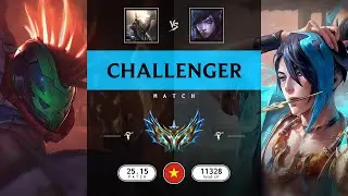 Challenger Match: Over 10.000 LP - VN server Patch 25.15