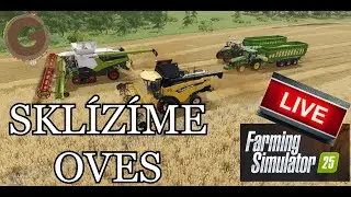Skl&iacute;z&iacute;me Oves MP Farming Simulator 25 STREAM #64  CZ/SK