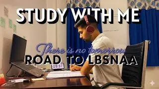 STUDY WITH ME, THERE IS NO TOMORROW (real time/real sound), night owlers