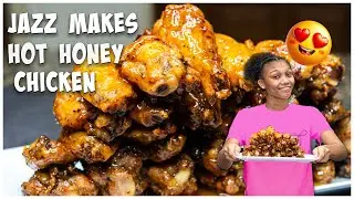 Hot Honey Chinese Mustard Chicken Wings