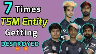 TSM Entity Getting Destroyed 7 Times In PMPL | FT. @BGMI