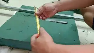 HOW TO CUT RECYCLED FOAM (TAGALOG)