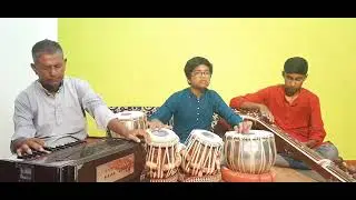  TABLA LAHARA ( JHAP TAAL) DIPTA JIBAN SARKAR GEETANJALI SANGEET MAHA VIDYALAYA BAROBISHA 