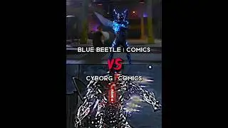 Blue Beetle Vs Cyborg 🥵😱 #dc #shorts