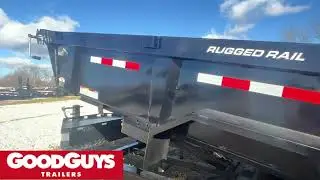 83in x 14ft 14K Tandem Low-Profile Good Guys Dump Trailer 2ft Walls