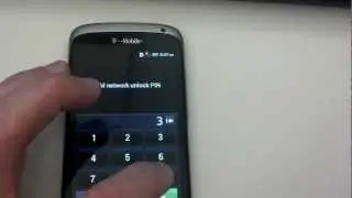 How to unlock an HTC One S from T-Mobile by Unlock Code, from CellphoneUnlock.net.