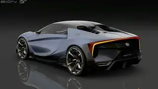 Honda's Baby NSX Emerges As Sports Vision Gran Turismo Concept