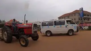 Entebbe Uganda East Africa - Victoria Mall and various things seen as a car passenger, February 2022