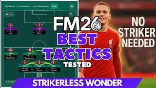 Лучшая проверенная тактика FM26 &mdash; STRIKERLESS WONDER