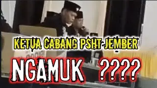 Ketua PSHT  Cabang Jember Ngamuk@SEMOTIRENGCHANNEL
