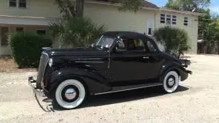 1937 Chevrolet Master Delux Coupe HRCC TV