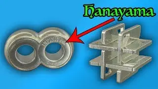 Awesome Hanayama Puzzles - Infinity, and Hashtag Puzzles