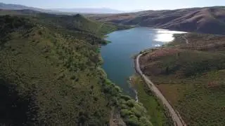 Sublett Reservoir Idaho DJI Phantom 4
