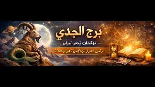 برج الجدي ♑ قراءه توقعات عامه اسبوعيه برج الجدي ♑ شهر فبراير الاثنين ٢/٢الي٢/٩