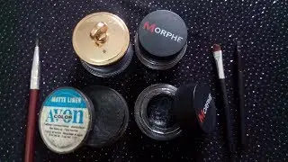 Difference between gel eyeliner and cake eyeliner. Which one is better?