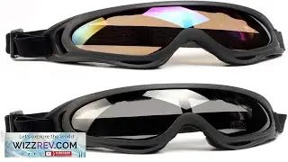 SPOSUNE Motorcycle Goggles Airsoft Goggles for Men Women UV400 Protective Windproof