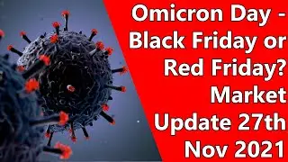 Omicron Day - Black Friday or Red Friday? Market Update 27th Nov 2021
