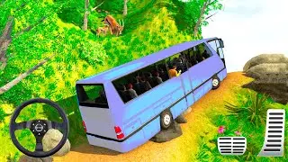 Offroad Coach Bus Game Simulator 2022 - Offroad Tourist Bus Driving Mountain | Android GamePlay #2