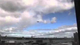 Shuttle buzzes Visible World office