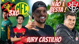 🤬❌IURY CASTILHO NÃO VEM MAIS !SPORT 3X0 MIRASSOL NA COPINHA !THIAGO COUTO E FELIPE MACHADO - VITÓRIA