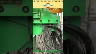 AS-630 Alligator Shearing Machine Cutting Scrap Cables & Metal in Thailand Client Recycling Station📍