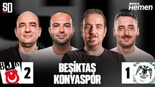 BEŞİKTAŞ - KONYASPOR MAÇ SONU CANLI | Fırat Günayer, Sercan Dikme, Bora Beyzade ve Berkay Tokgöz
