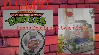 DJTMNT: Snap N Switch set: Raph's Dojo review.