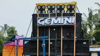 GEMINI MUSICAL PLAY IN || SATABATIA || THANAPATI CLUB SOUND CHECK