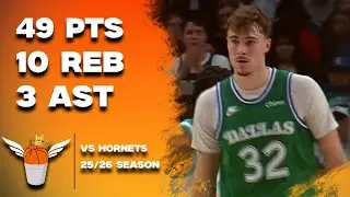Cooper Flagg Career High 49 Points vs Hornets Full Highlights! (1/29/2026)