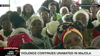 Violence continues unabated in Majola