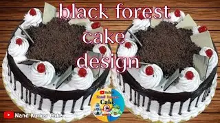 Black forest cake//🎂💞 how to make/ black forest and chocolate garlic/ cake 🤯