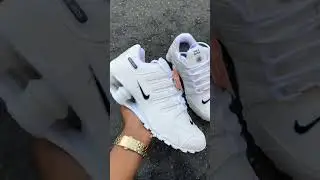 Nike Shox NZ 4 Molas Branco 🔝#premiumquality #capcut