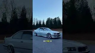 E36 gets wheels from JAPAN! 🇯🇵 #bmw #e36 #cars #advanracing #jdm #restoration