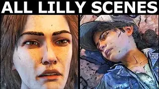 All Lilly Scenes - The Walking Dead Final Season 4 Episode 2 (Telltale Series)