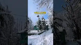 My village in winters #snow #scenickashmir #travel #kashmirlandscapes #mountains #kashmirilandscapes