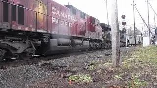 CP 8603 (AC44CW) in North Chelmsford - Pan Am NHB