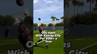 OBJ sign with the Kansas City Chiefs￼ for 20m+ a year #viral #trending#football#nfl #blowingup #edit