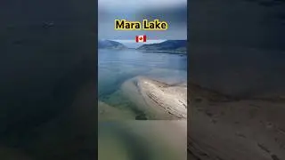 Mara Lake, Canada 🇨🇦 from the sky #shuswap #sicamous #travel