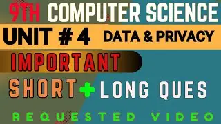 class 9 computer chapter 4 important questions | short + long Question answer