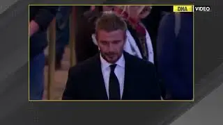 Queen Elizabeth demise: David Beckham queues through the night to See Queen's coffin