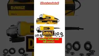 DEWALT Angel grinder machine repair  #dewalt #bearing #armature  #powertool #shorts