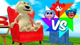 TALKING BEN & FRIENDS vs POPPY PLAYTIME | Wheel of Misfortune (Garry's Mod)