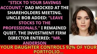 Family Said 'You'll Never Own Stocks' - I Control Their Company's Investment Fund