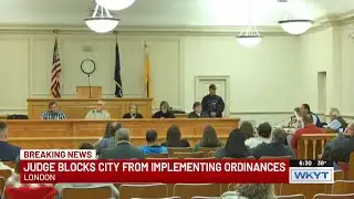 Judge temporarily blocks London ordinances that could cut city jobs after 87 employees file lawsu...