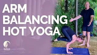 UNLEASH Your Inner Strength: Master Arm Balancing with Hot Yoga's Crow & Crane Pose.