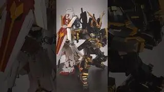 Musha Gundam MK-II & Gundam Unicorn Rx-78.2 color Ver #Gundam #bandai #unicorn #musha #samurai