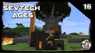 Sevtech Ages Minecraft EP16 - Tinkers Construct Smeltery