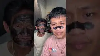 Takot masira muka ni Boy Ina 😂